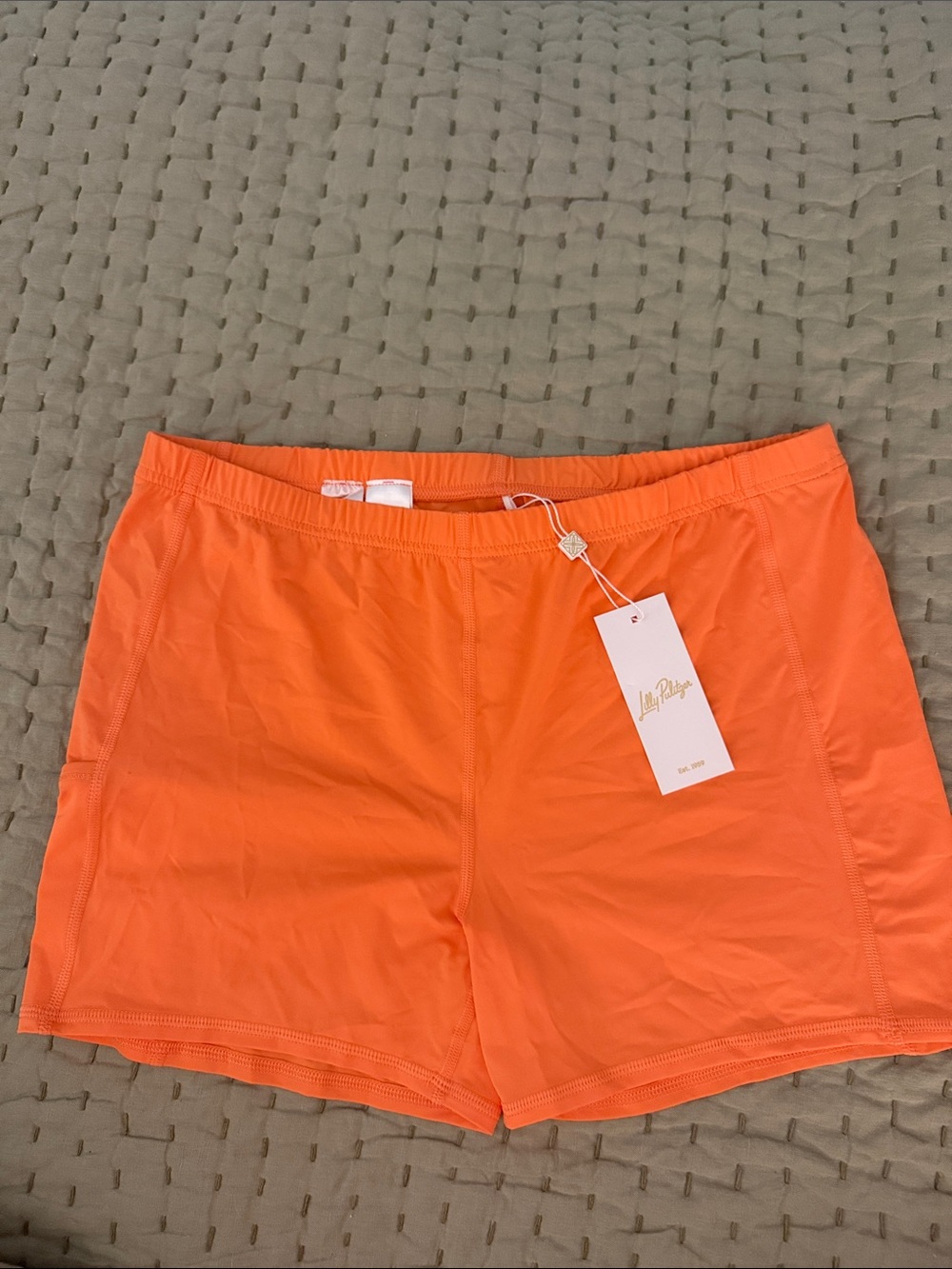 Lilly Pulitzer Bright Orange Women's Athletic Under Shorts